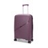 Nomad Journey 66cm Hardside Checked Suitcase Purple