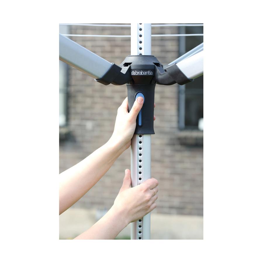 Brabantia Rotary Lift-O-Matic Advance Dryer (50m) Metallic Grey Metallic Grey