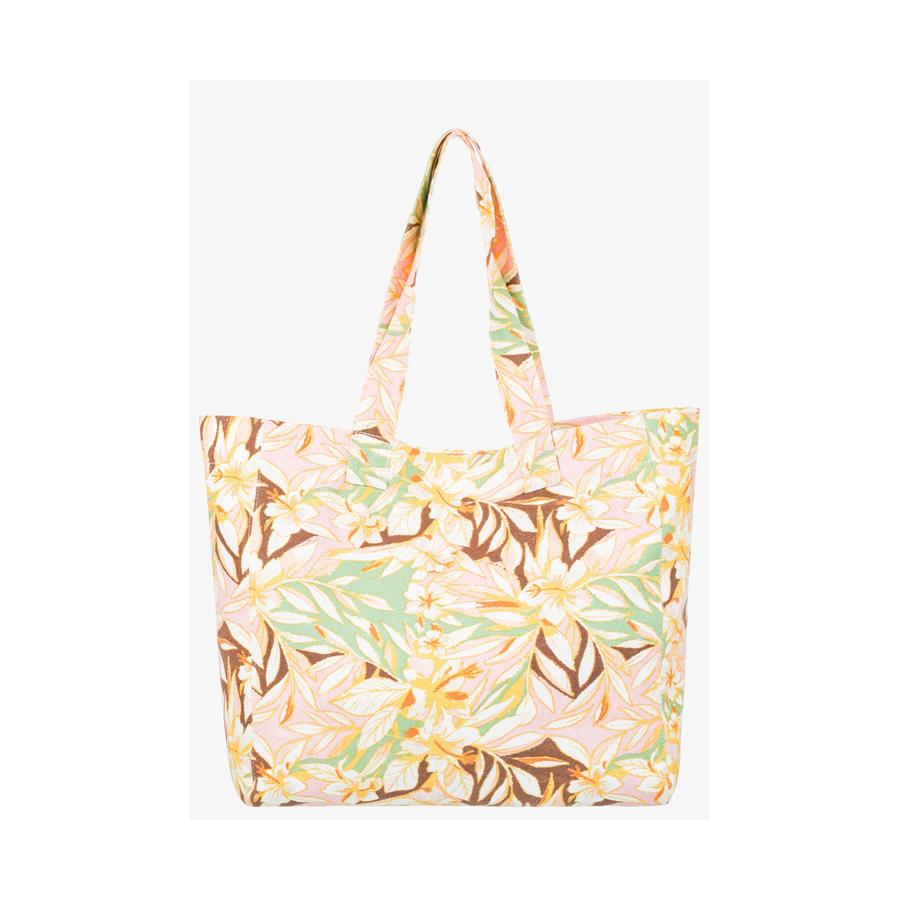 Roxy Women's Anti Bad Vibes Tote Bag Quiet Green Coast Quiet Green Coast