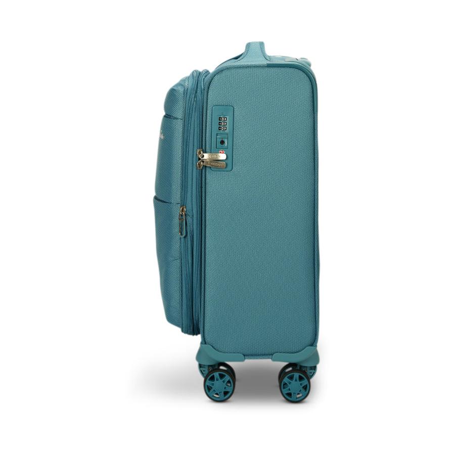 Caselite Ultra 55cm Softside Carry-On Suitcase & Laptop Bag Set Teal Teal