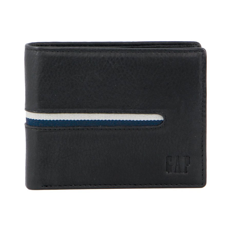 Gap Nolan Men's Leather RFID Wallet Black Black