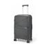 Nomad Aspire 65cm Hardside Checked Suitcase Dark Grey