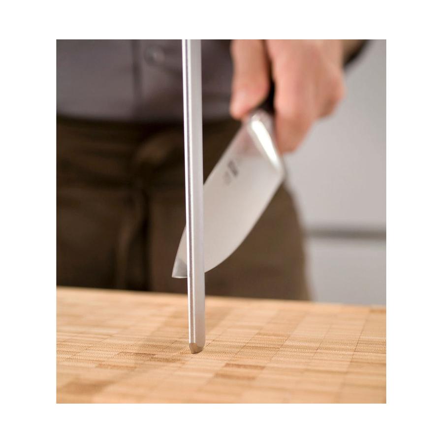 Zwilling Oval 26cm Diamond Coated Sharpening Steel Black Black