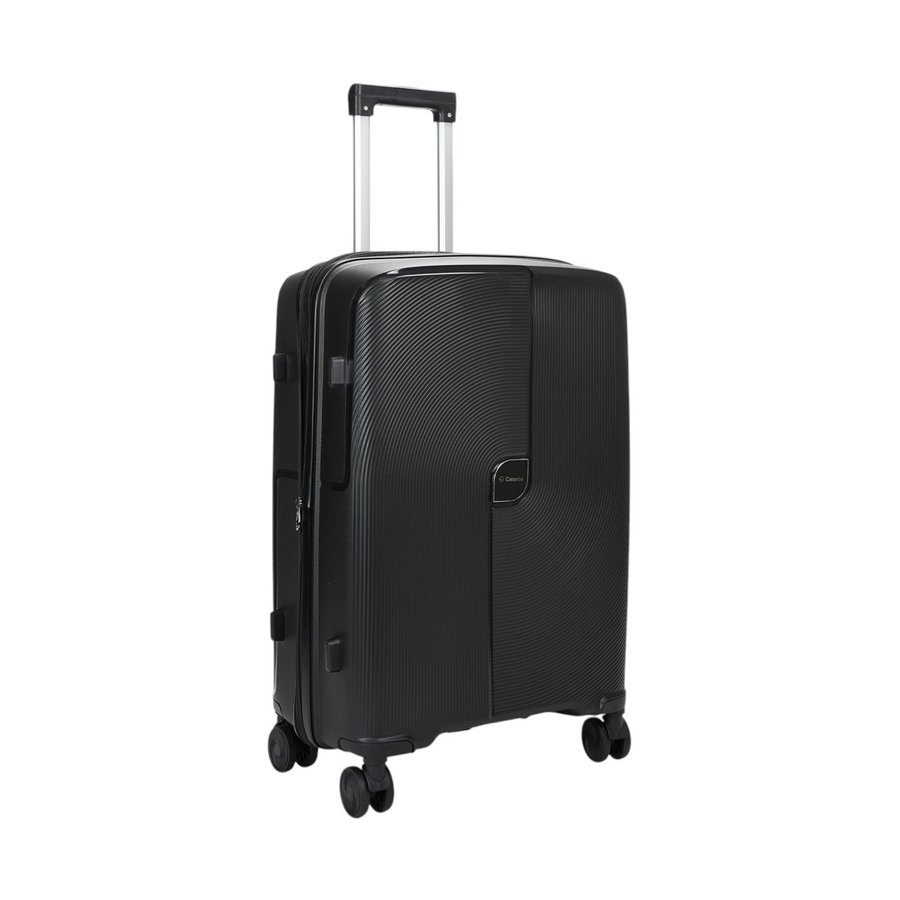 Caselite Aero 56cm & 65cm Hardside Luggage Set Black Black