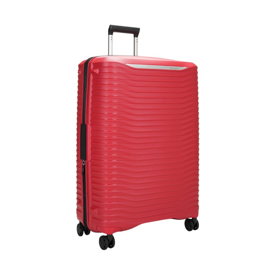 Samsonite Upscape 75cm Hardside Checked Suitcase Ruby Red Ruby Red