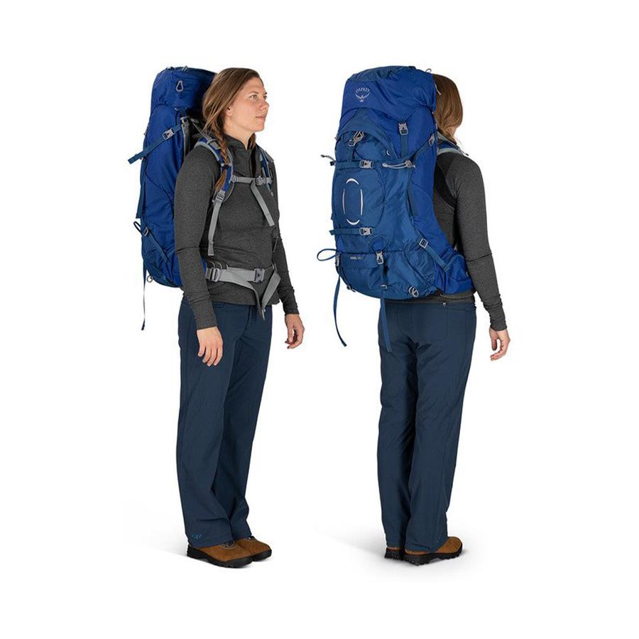 Osprey Ariel 65 Extra Small/Small Women's Mountaineering Backpack Ceramic Blue Ceramic Blue