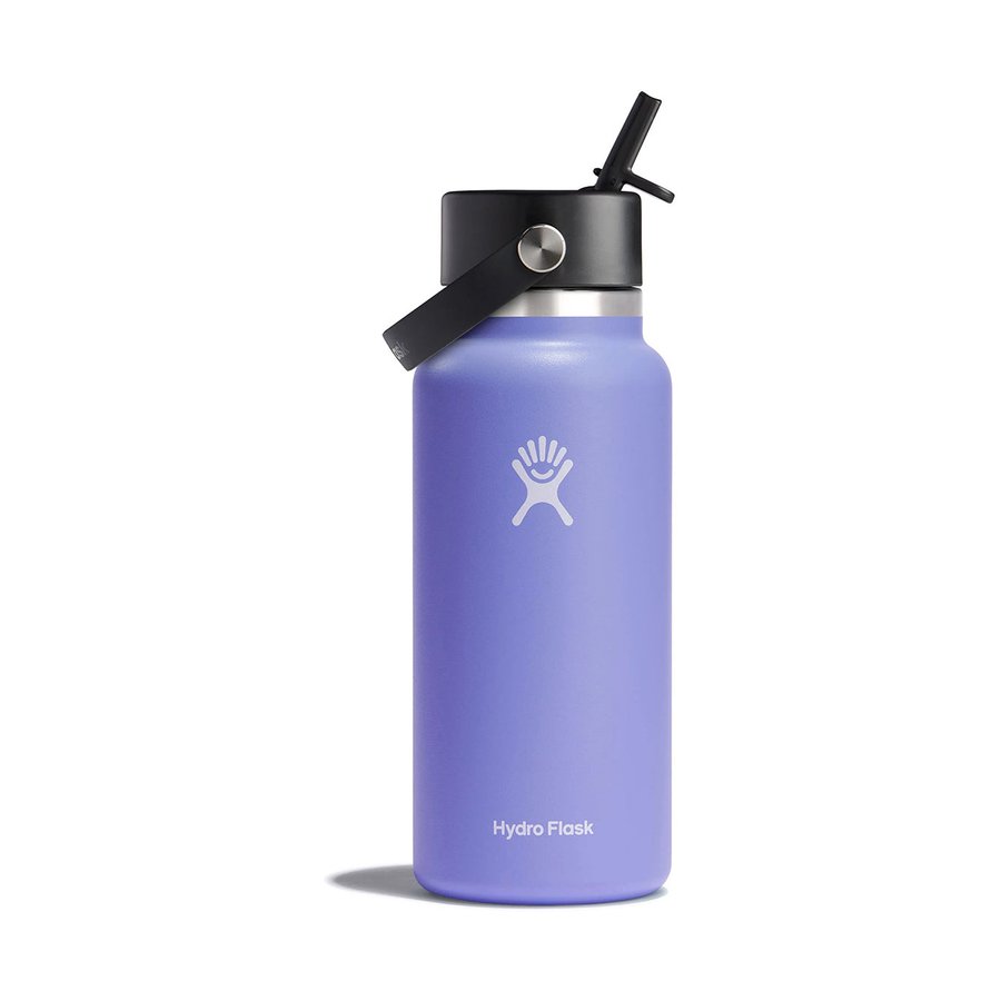 Hydro Flask 32oz (946ml) Wide Mouth w/ Flex Straw Cap Lupine Lupine