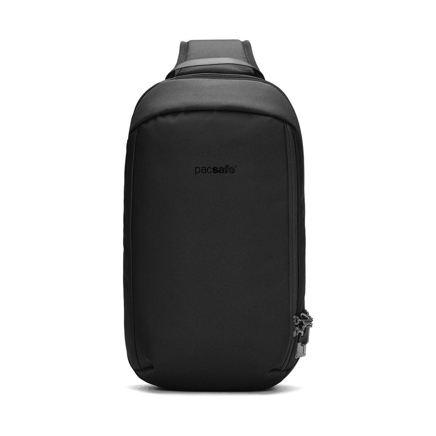 Pacsafe V Tech Anti-Theft Sling Pack Jet Black Jet Black