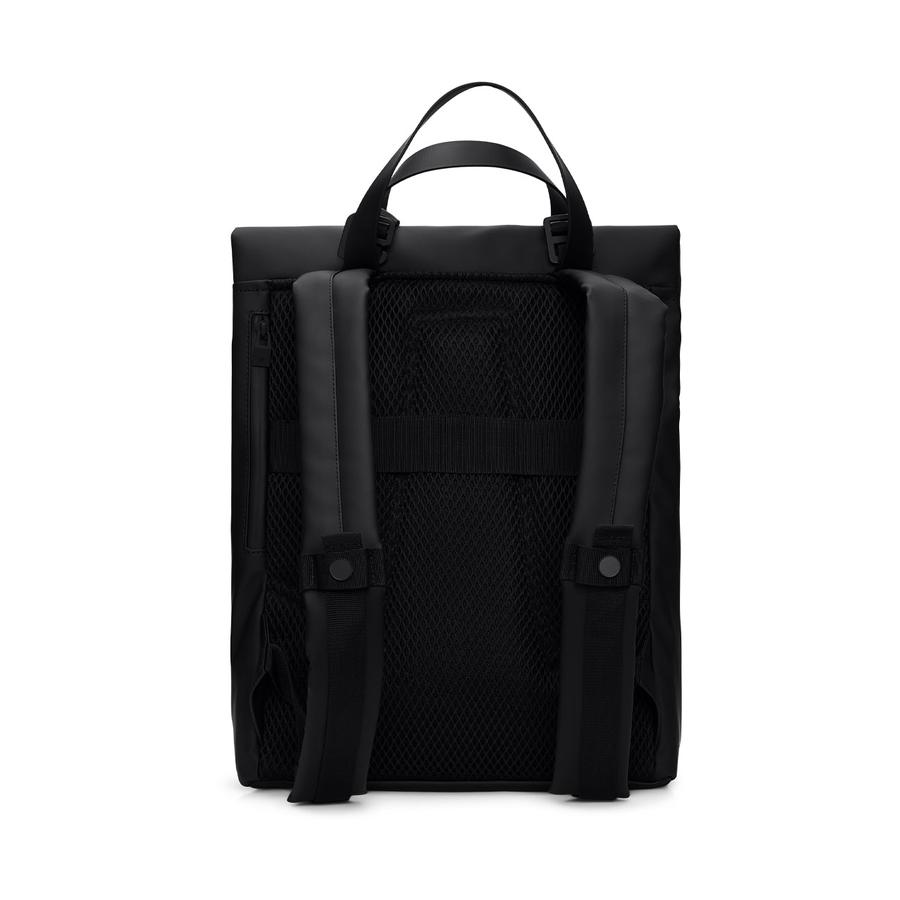 Rains 2 Way Tote Backpack Black Black