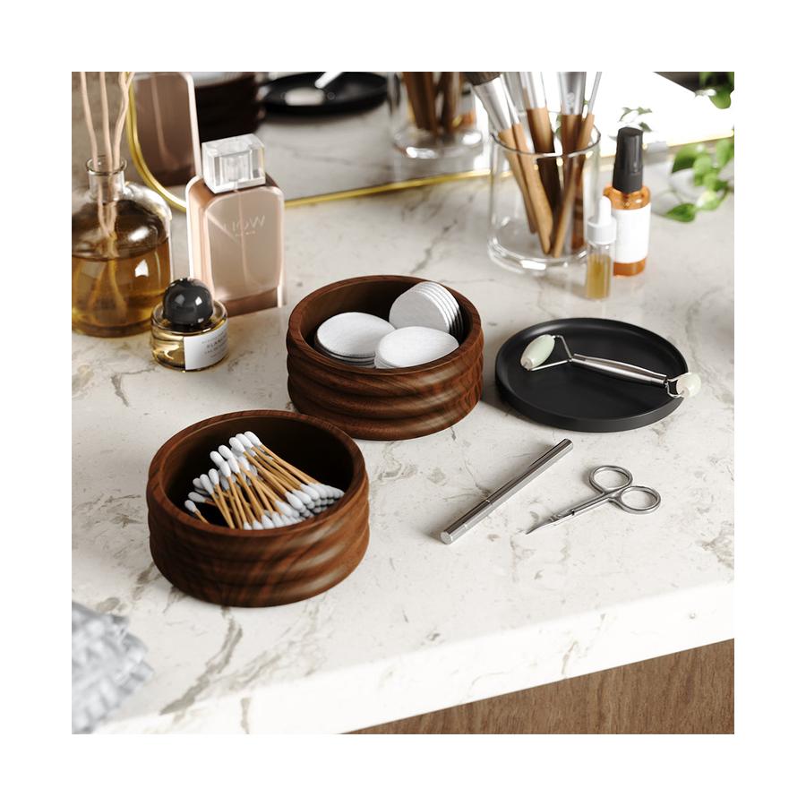 Umbra Tesora Wood Jewellery Box Black/Walnut Black/Walnut