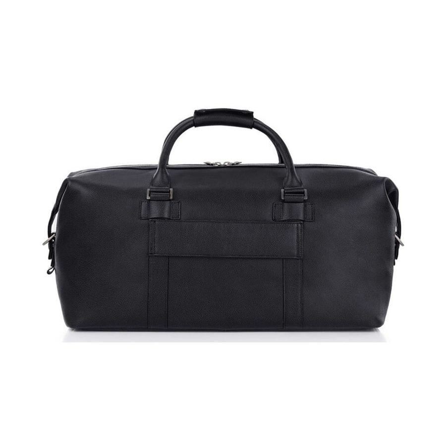 Samsonite Classic Leather Duffle Black Black