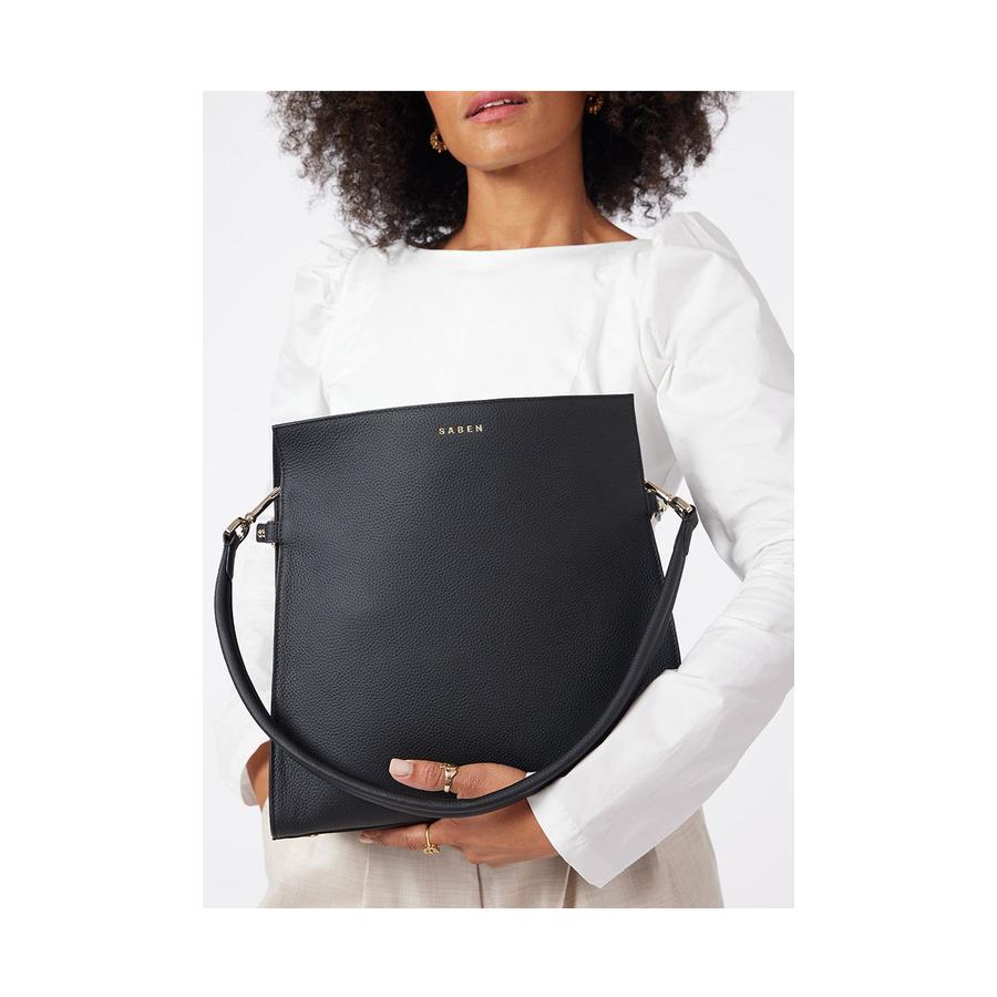 Saben Beatrice Shoulder Bag Black Black