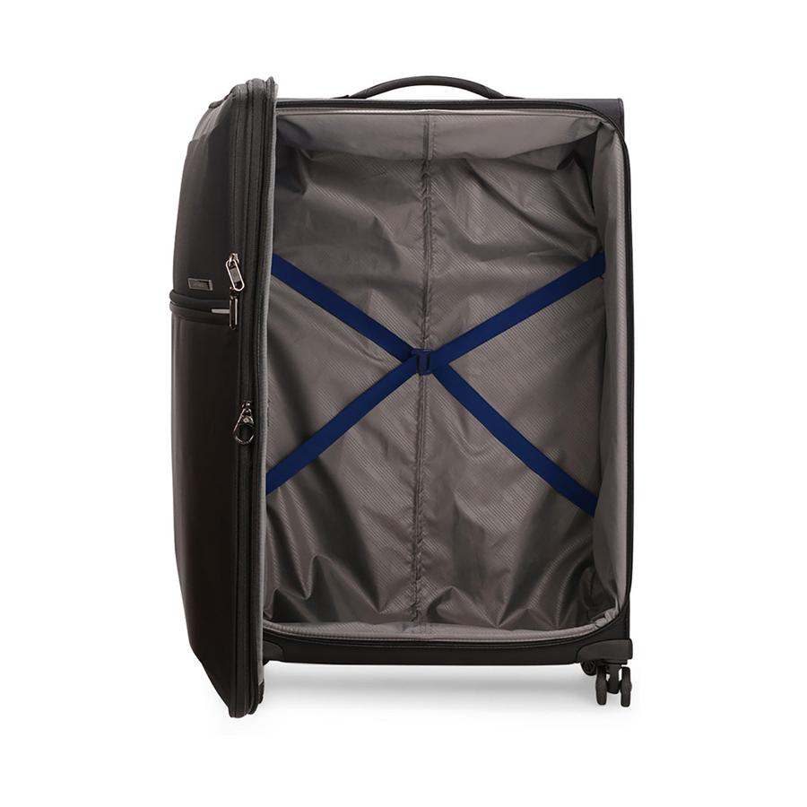 Samsonite 73H 78cm Softside Checked Suitcase Black Black