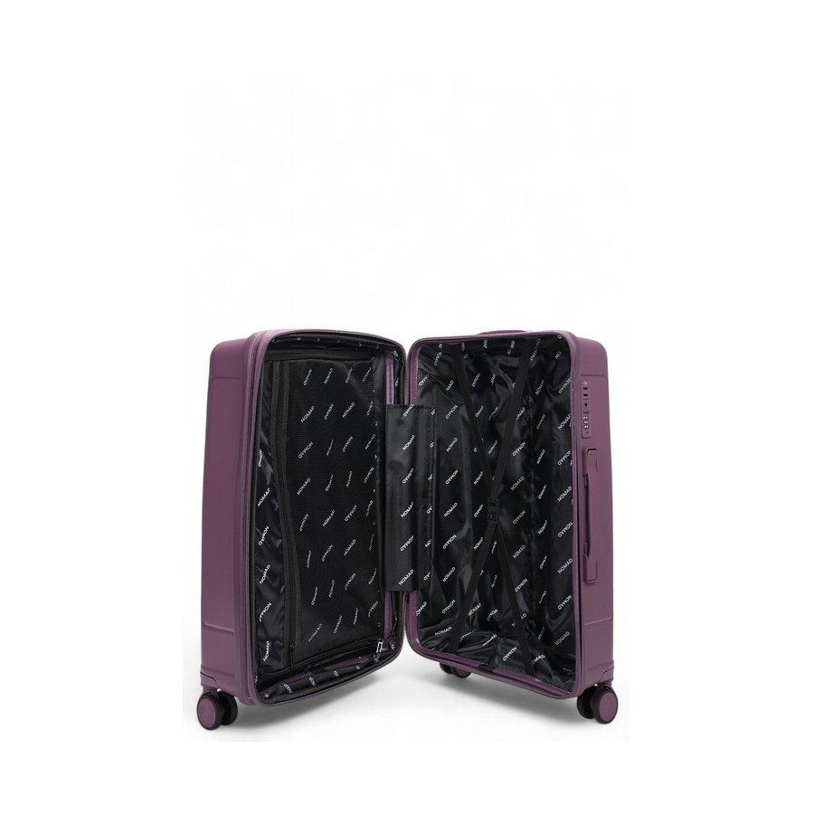 Nomad Quest 65cm Hardside Checked Suitcase Purple Purple