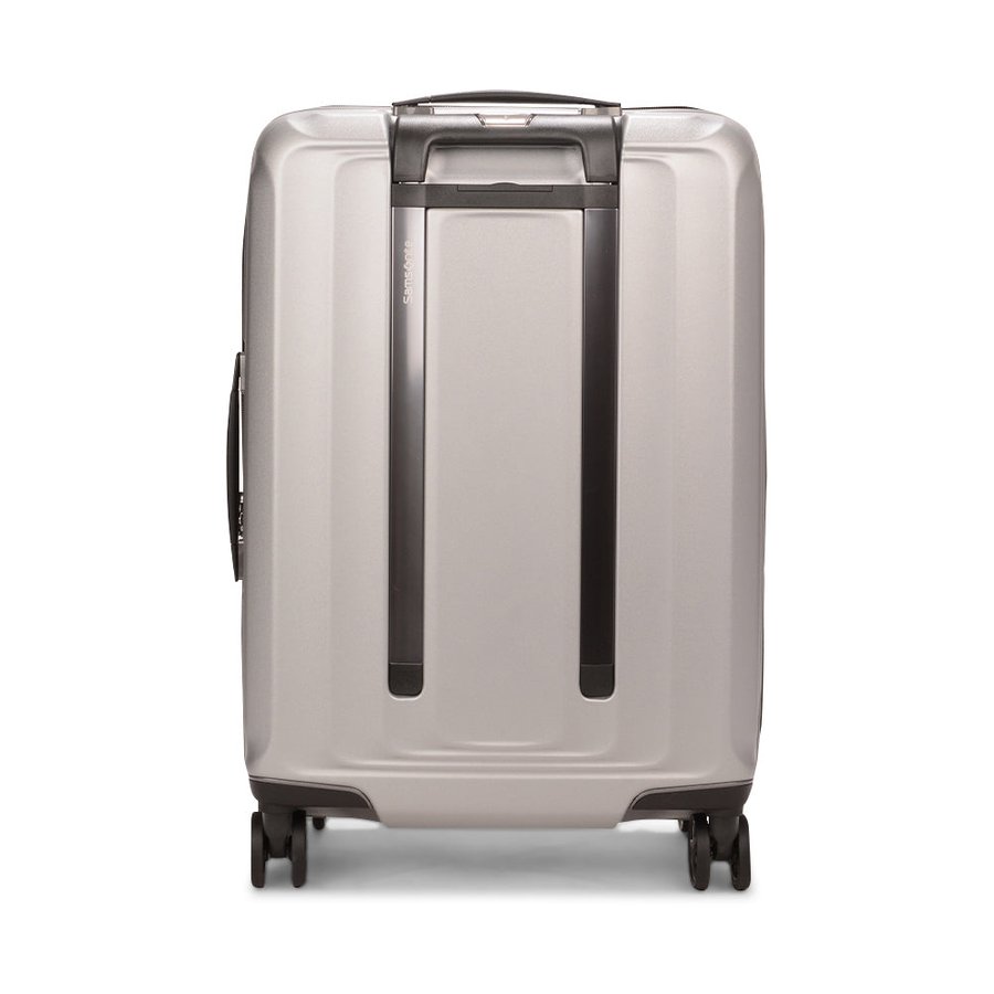 Samsonite Nuon 55cm Hardside USB Carry-On Suitcase Matte Silver Matte Silver