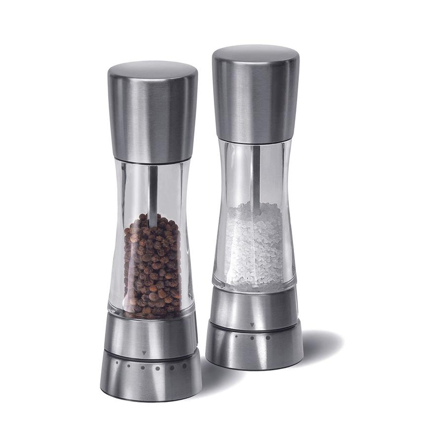 Cole & Mason Derwent Salt & Pepper Mill Gift Set Stainless Steel Stainless Steel
