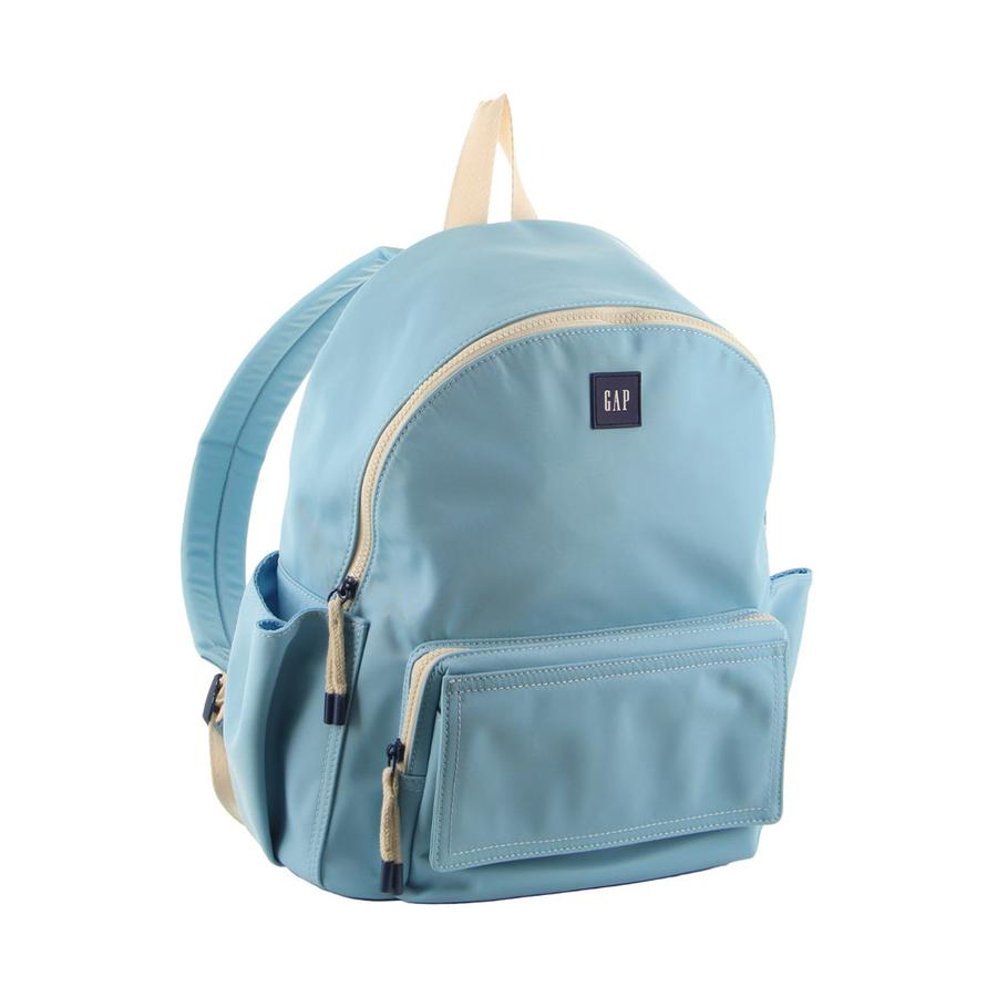 Gap Breeze Nylon Travel Backpack Light Blue Light Blue