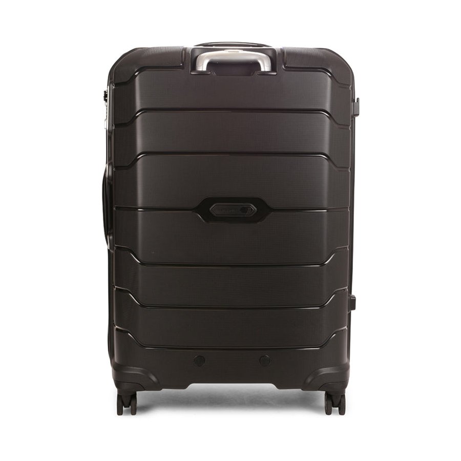 Samsonite Oc2lite 81cm Hardside Checked Suitcase Black Black
