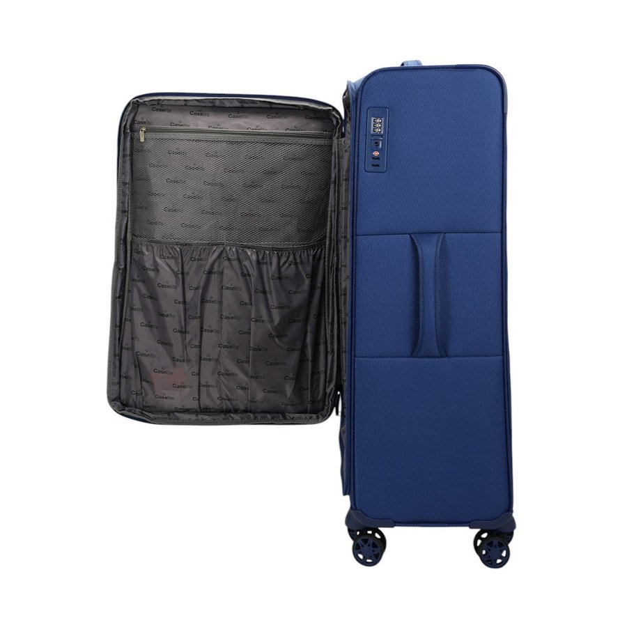 Caselite Ultra 80cm & 80cm Softside Luggage Set Navy Navy