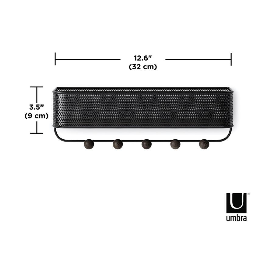 Umbra Estique Entryway Organiser Black/Walnut Black/Walnut