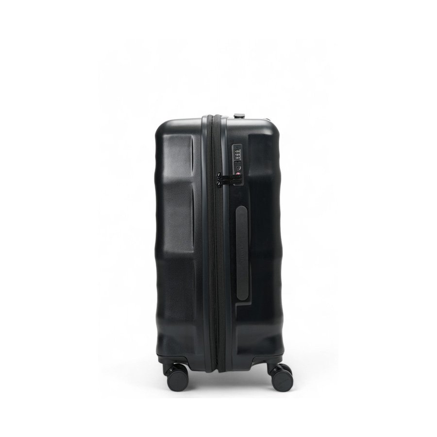 Explorer Luna-Air 55cm Front Access & 63cm Hardside Luggage Set Black Black