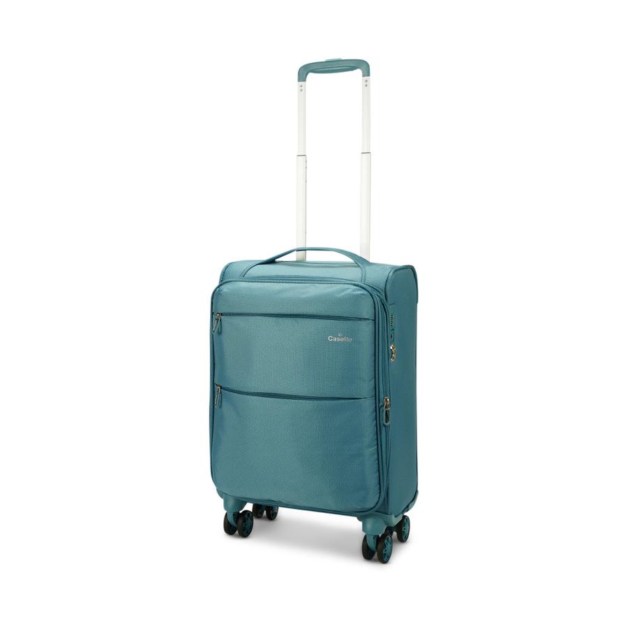 Caselite Ultra 55cm Softside Carry-On Suitcase Teal Teal