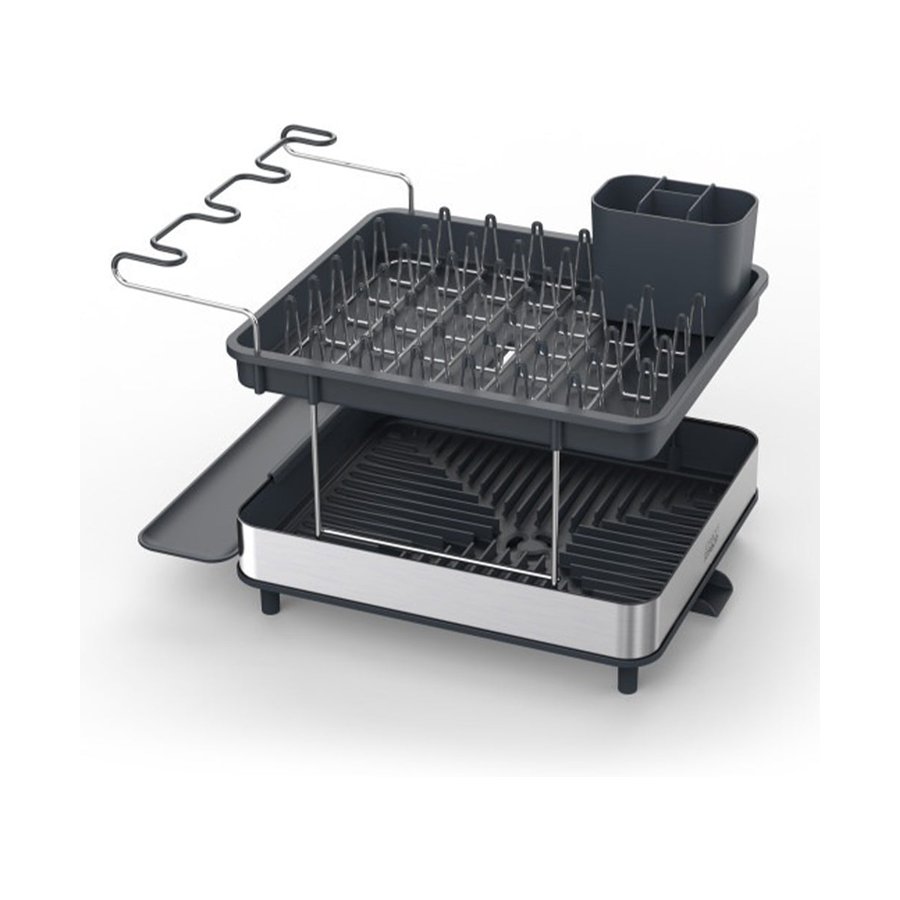 Joseph Joseph Excel 2-Tier Dish Rack Stainless Steel Stainless Steel
