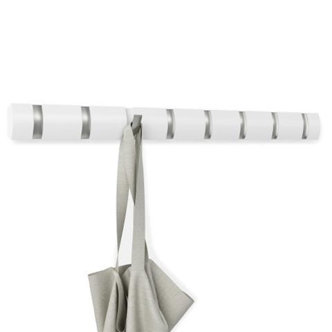 Umbra Flip 8 Wall Mounted Hook White