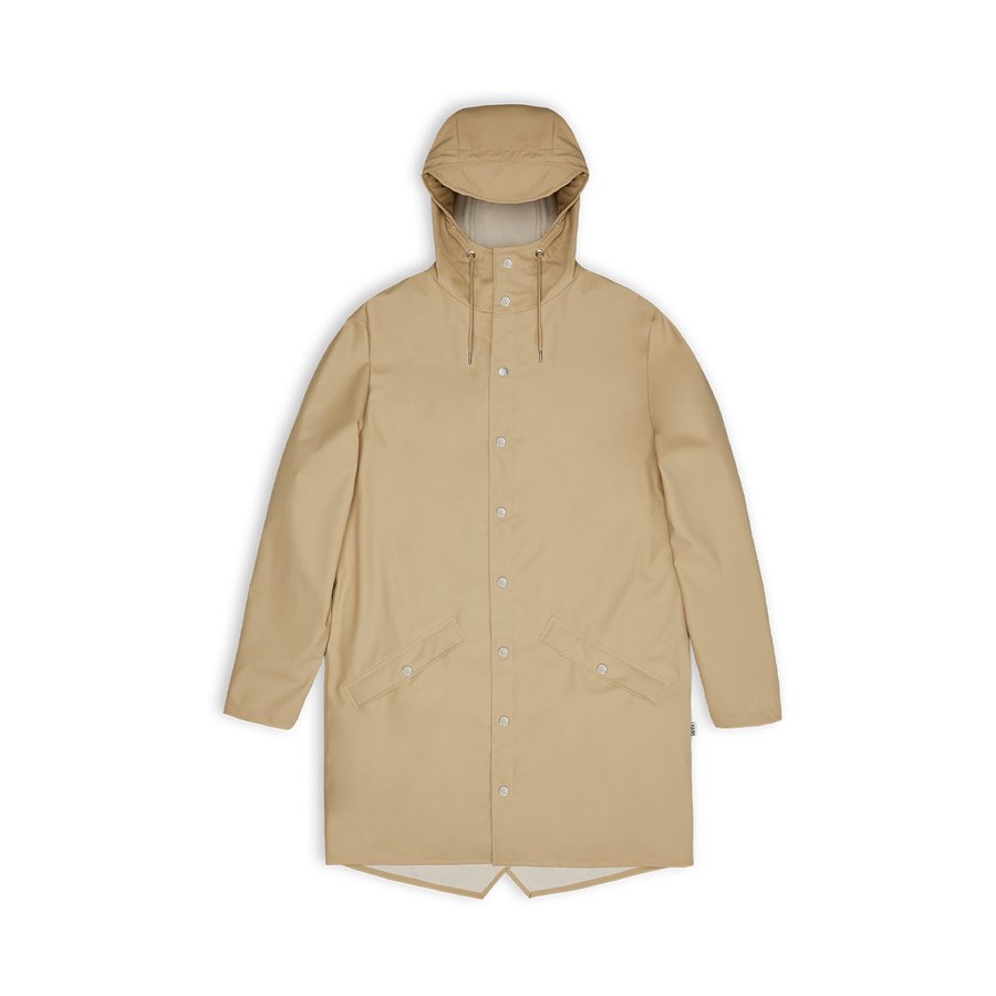Rains Long Jacket Sand M