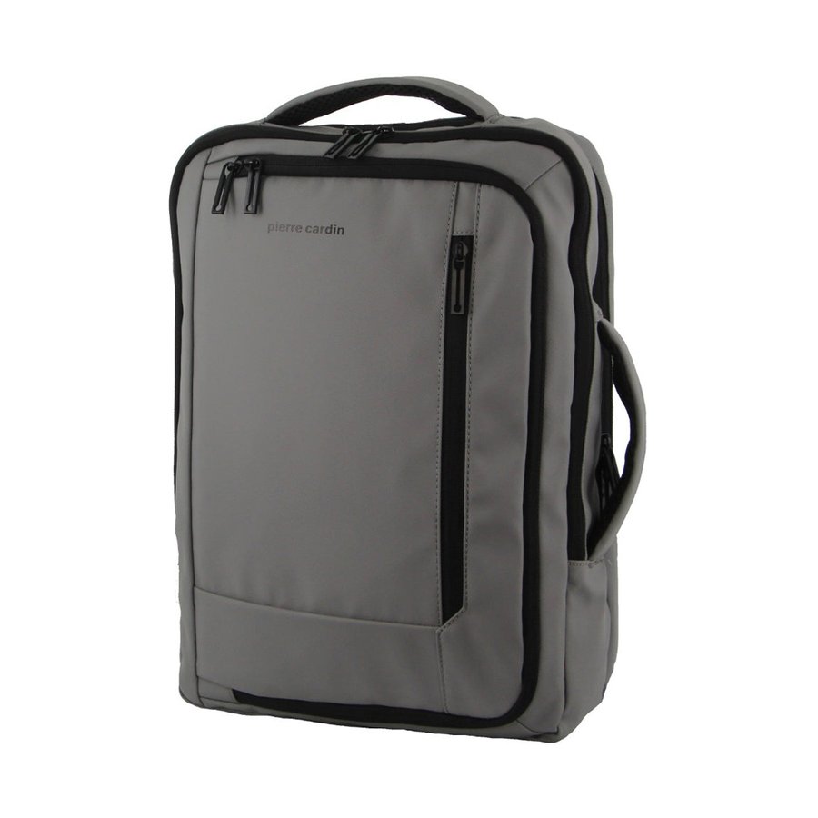 Pierre Cardin Ascent 15" Laptop Backpack Grey Grey