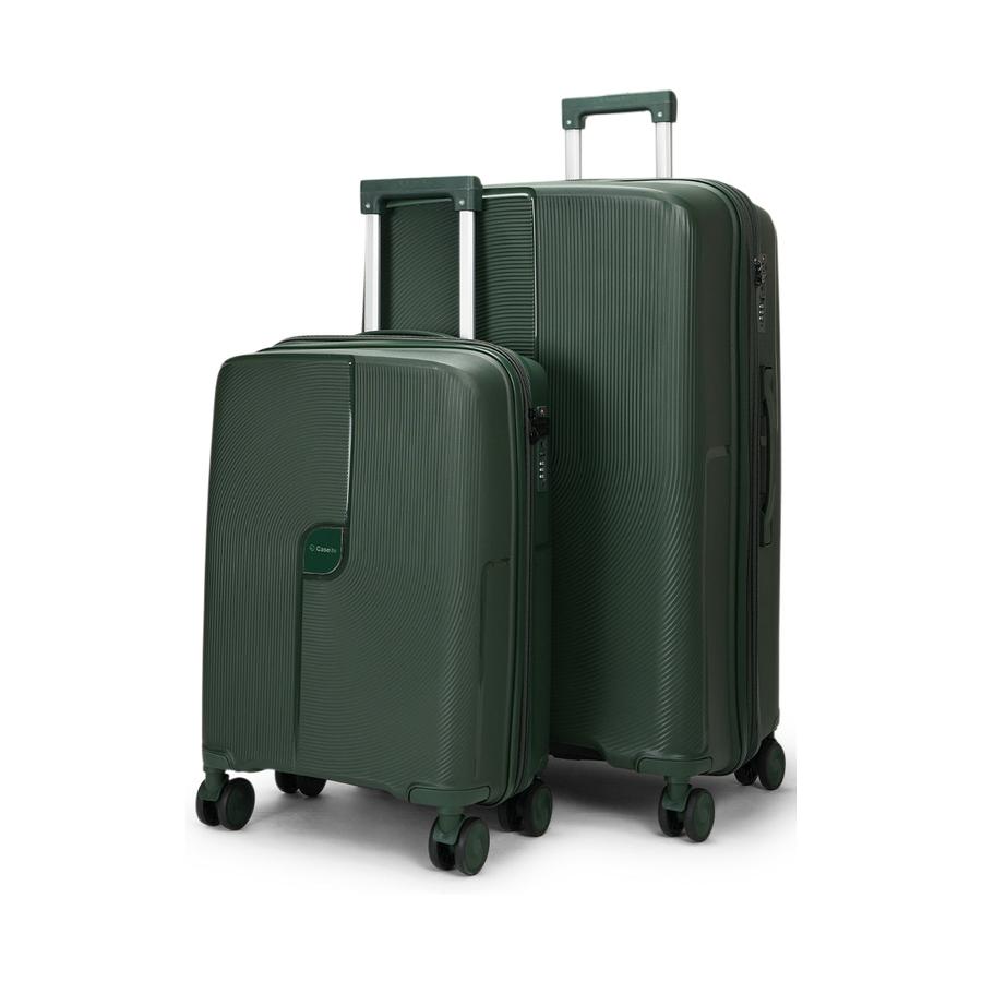 Caselite Aero 56cm & 75cm Hardside Luggage Set Forest Green Forest Green