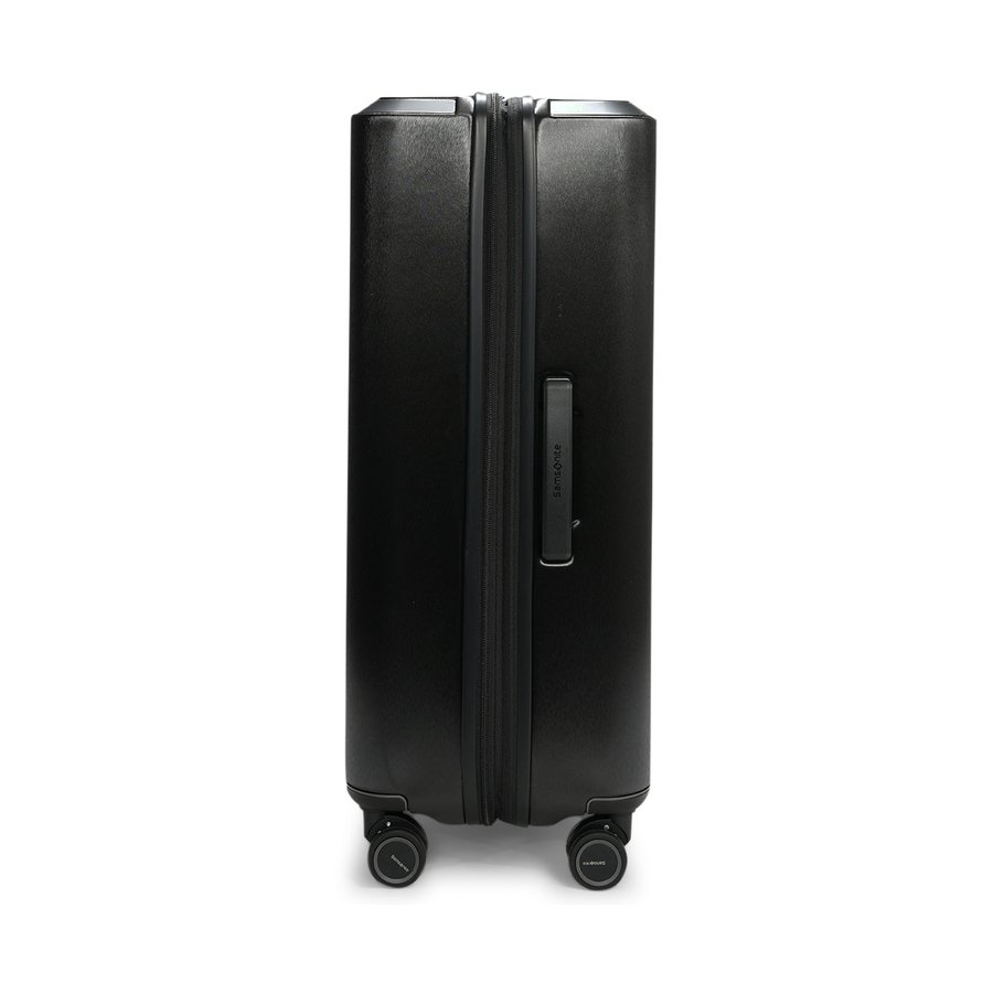 Samsonite Evoa Z 75cm Hardside Checked Suitcase Black Black
