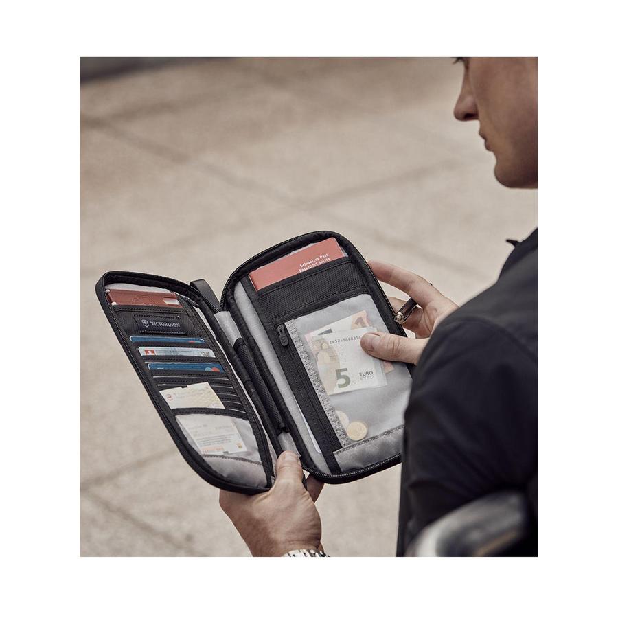 Victorinox Travel Accessories 5.0 Organiser with RFID Protection Black Black