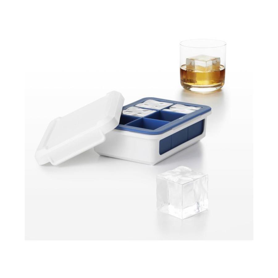 OXO Good Grips Large Covered Ice Cube Tray Blue Blue