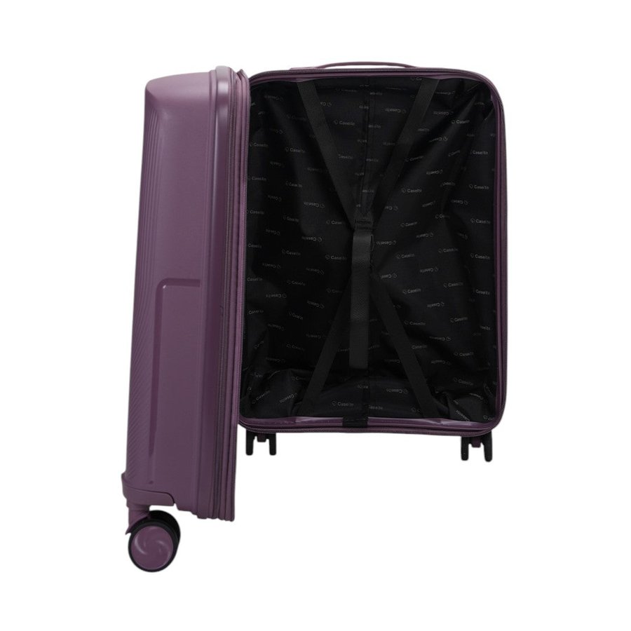 Caselite Aero 56cm Hardside Carry-On Suitcase Purple Purple