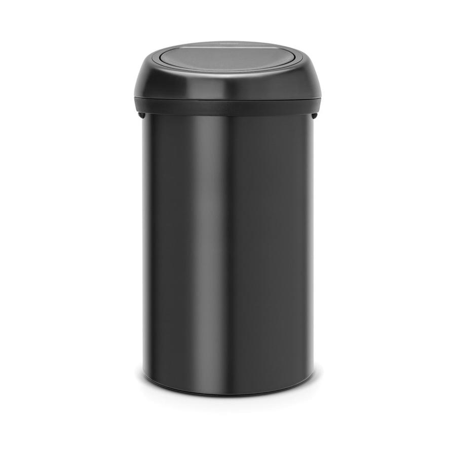 Brabantia Touch Bin (60L) Matte Black Matte Black