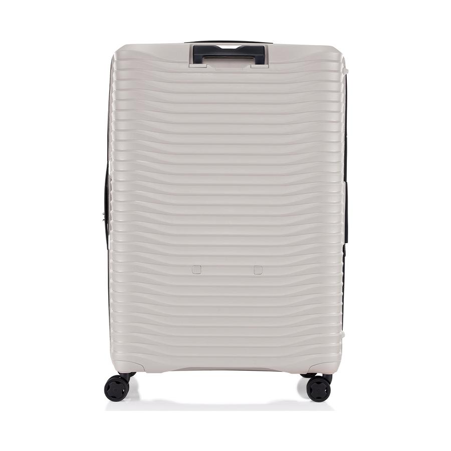 Samsonite Upscape 81cm Hardside Checked Suitcase Stone Grey Stone Grey