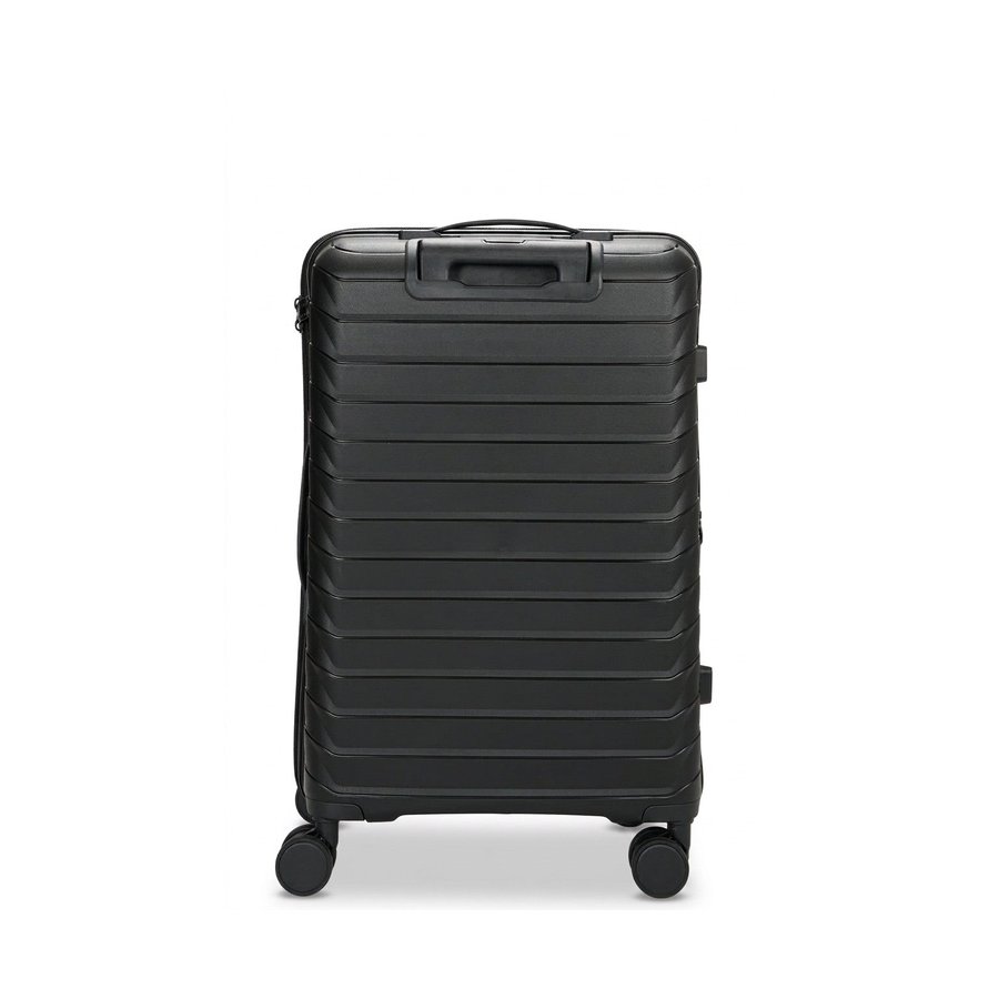 Caselite Expedition 56cm & 65cm Hardside Luggage Set Black Black