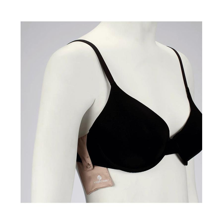 Eagle Creek Silk Undercover Bra Stash Rose Rose