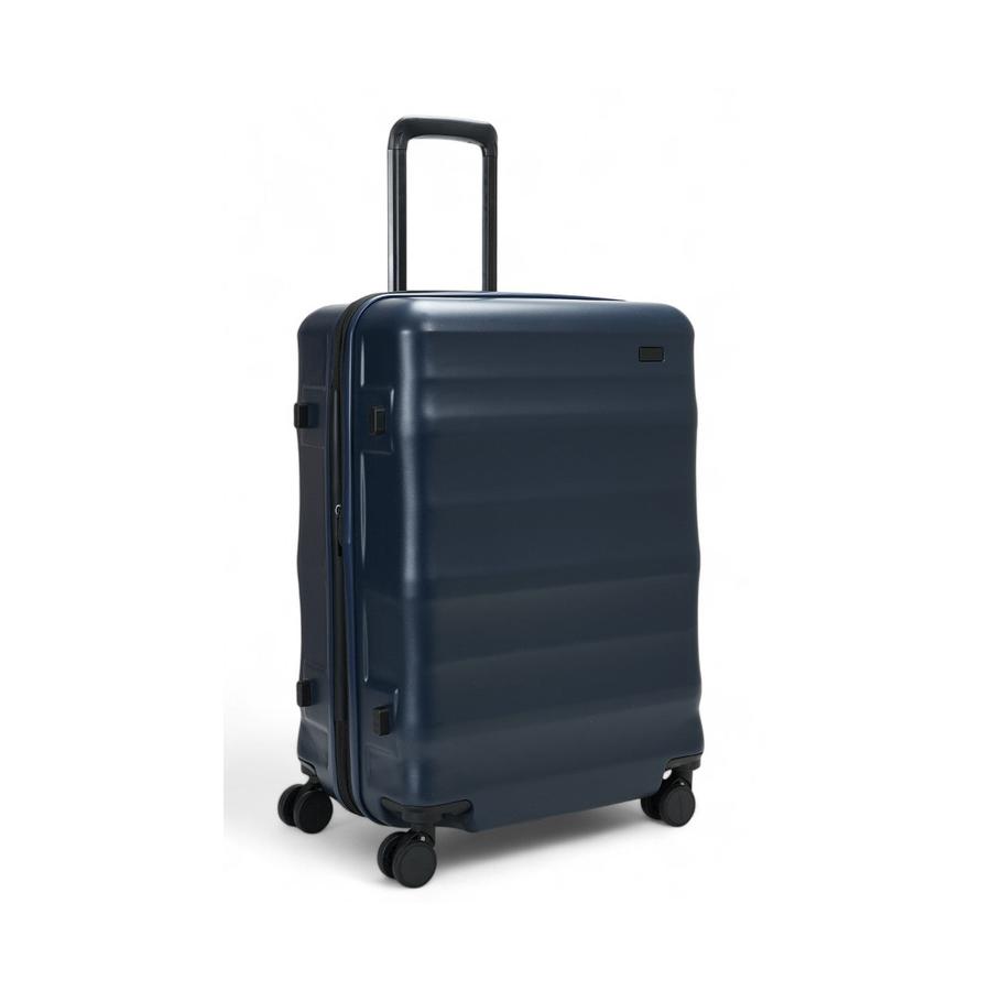 Luna-Air Medium Checked Suitcase Navy
