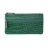 Pierre Cardin Tegan Women's Italian Leather Phone Wallet Croc Green