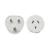 Jackson NZ to India Travel Adapter White