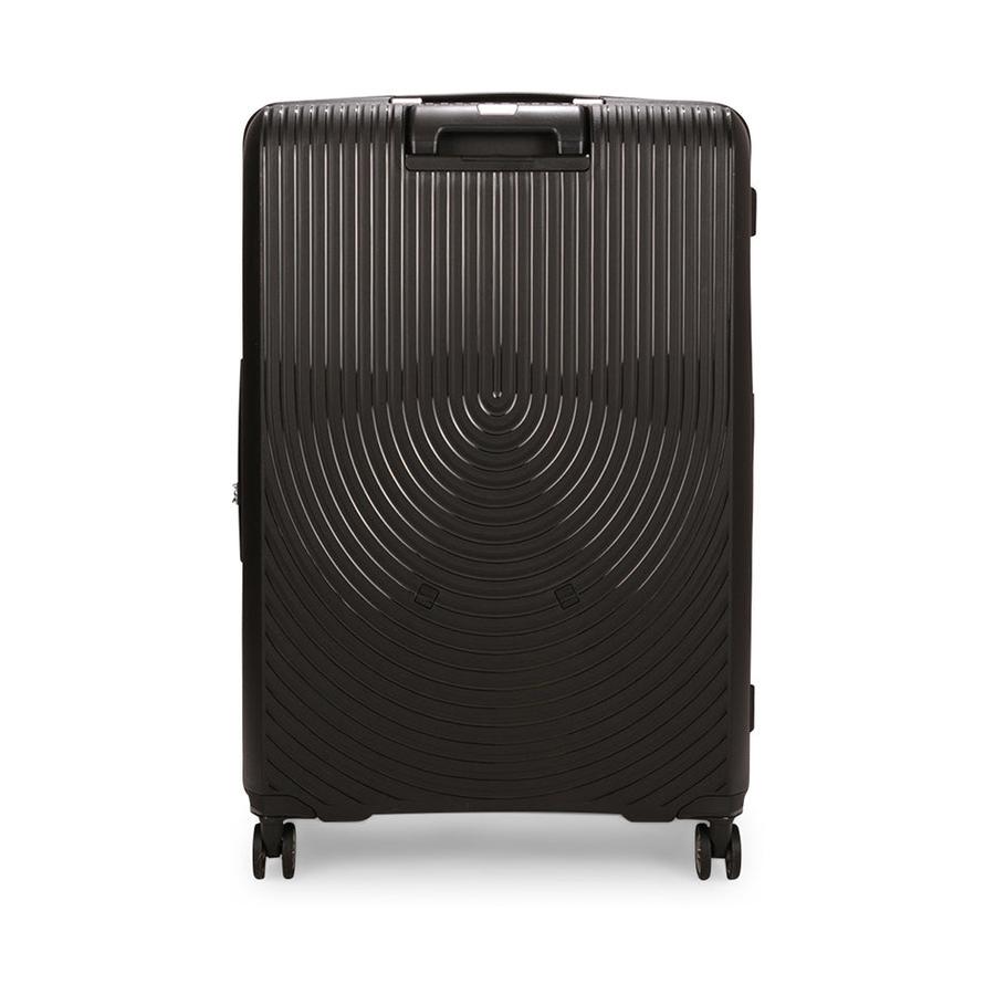 Samsonite Hi-Fi 75cm Hardside Checked Suitcase Black Black