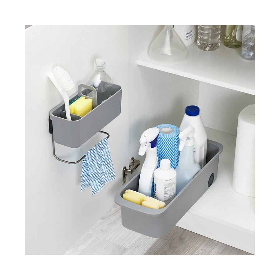 Joseph Joseph DoorStore In-Cupboard Sink Tidy Grey Grey