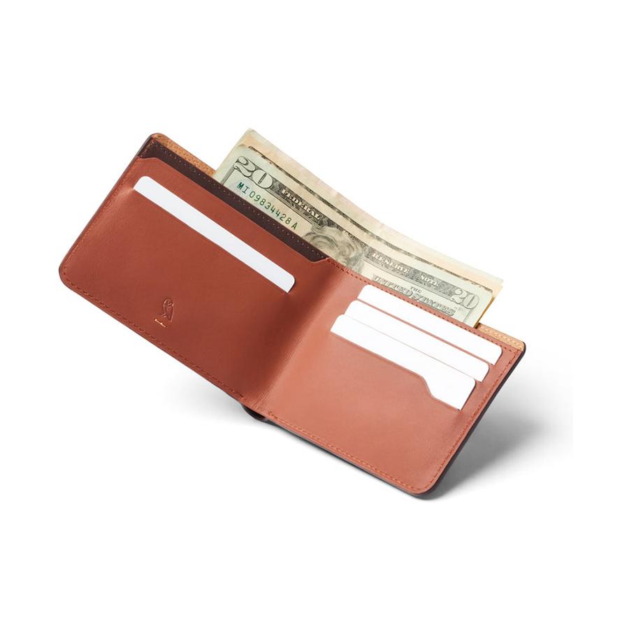 Bellroy RFID Hide & Seek LO Premium Leather Wallet Aragon Aragon