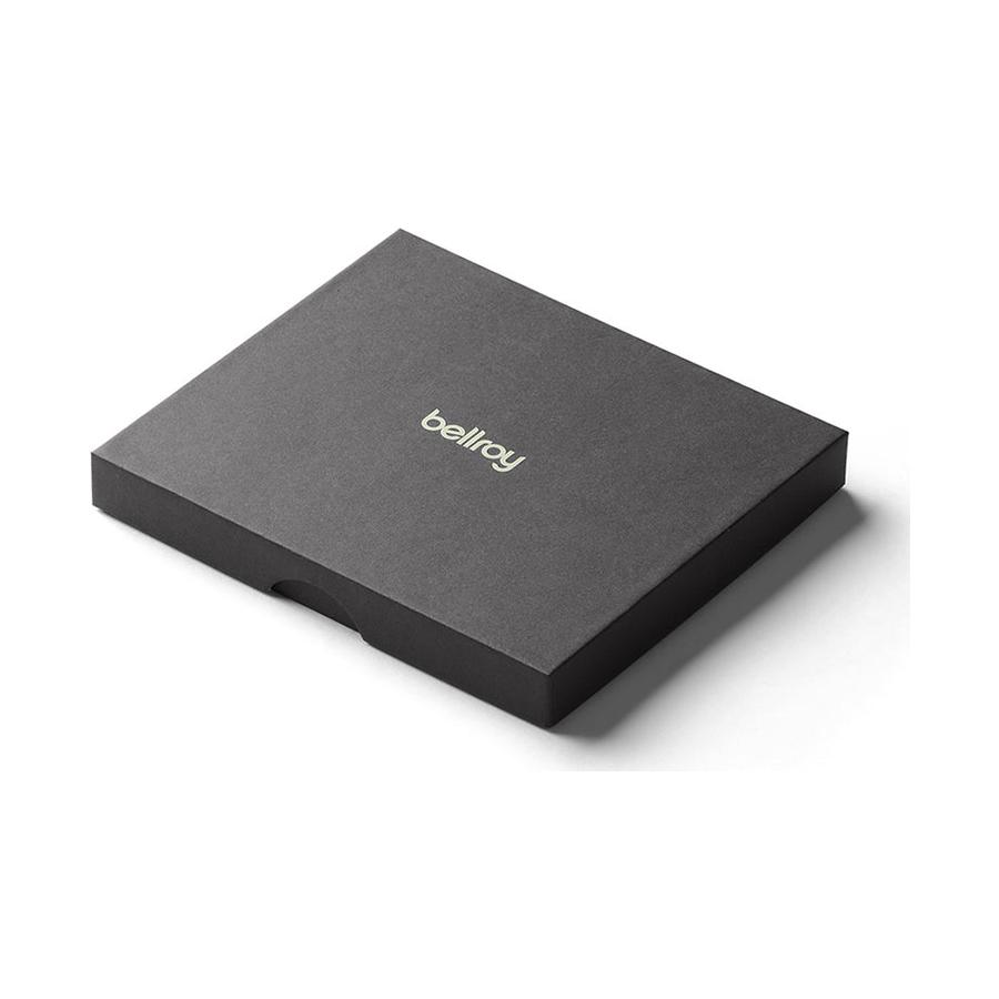 Bellroy RFID Hide & Seek LO Leather Wallet Deep Plum Deep Plum