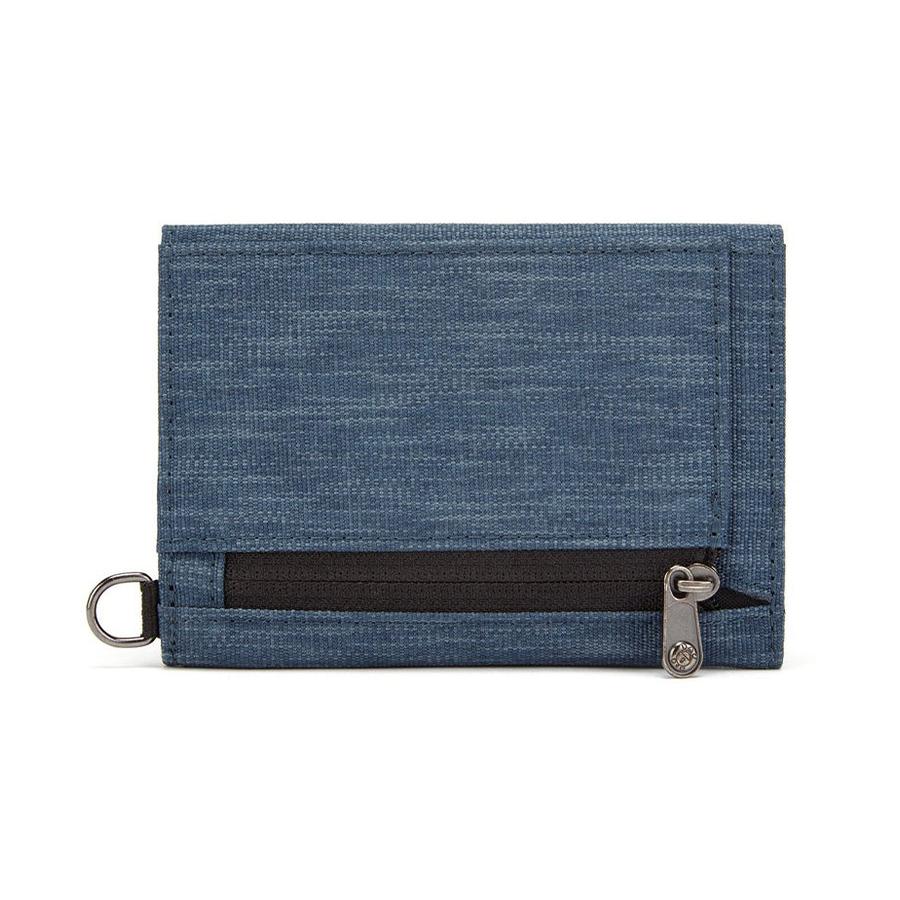 Pacsafe RFIDsafe RFID Blocking Trifold Wallet Dark Denim Dark Denim