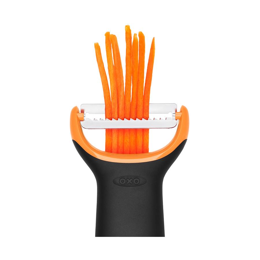 OXO Good Grips Precision Julienne Peeler Orange Orange