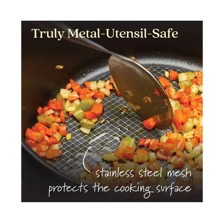 Anolon SearTech 18cm (2.8L) Covered Saucepan Black Black