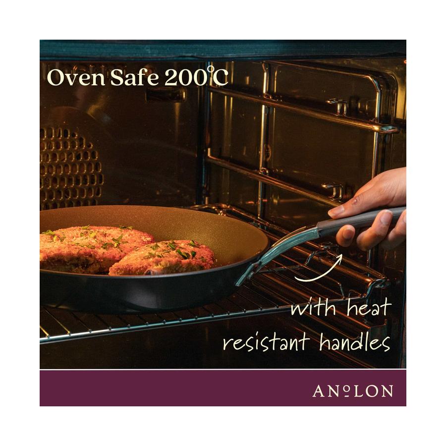 Anolon Endurance+ 3 Piece Cookware Set Black Black